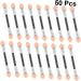 Baluue 50pcs Brush Eyeshadow Dual Sided Eyeshadow Brush Eyeshadow Eyeshadow Brush Sponge Pink - Buy Online on GoSupps.com