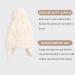 Pesaat Knitted Baby Winter Beanie Earflap Hat | Fleece Lined Pompom Beanie for Infant Toddler 6-12 Months - White - Buy Online on GoSupps.com