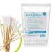 Bamboostick® - Pack of 2 Packs of 50 L/XL Cotton Buds for Cleaning the Ears of Large Dogs - Easy to Use - Developed by a French Veterinarian