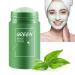 Green Tea Cleansing Mask Stick Blackhead Remover with Green Tea Extract Green Tea Mask Stick for Face Deep Pore Cleansing Face Moisturizer and Oil Control Suitable for All Skin Types