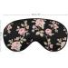 LynaRei Pink Flower Sleep Mask - Adjustable Super-Smooth Eye Cover for Travel and Nap - Buy Online on GoSupps.com