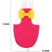 MnSyd Bird Diaper Flight Suit - Washable & Reusable PET Pee Pad for Parrots African Grey Budgies & Cockatoos - Rose Red - Buy Online on GoSupps.com
