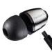 V-MODA Faders Tuned Metal Earplugs - Gunmetal Black Gunmetal Standard Packaging