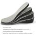 Premium Invisible Height Increasing Shoe Inserts - Arch Support Memory Foam Insoles for Men & Women - Comfort Sports Replacement Insoles (4.5cm - Buy Online on GoSupps.com