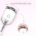 Heated Lash Curler with 2 Speed Temperature Control Long Lasting Curling Metal Ironing Fast Charging Electric Eyelash Curlers (White) - Buy Online on GoSupps.com