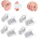 Gel Toe Separator Set - 24 Pcs Nail Art Tools for Toe Alignment and Joint Support | Bunion Care Kit with Splint Spacers for Big, Pinky, and Thumb Toes - Transparent x3pcs 5X5CMx3pcs - Buy Online on GoSupps.com