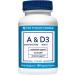 The Vitamin Shoppe Vitamin A & D Non-Oily - Immune & Vision Support | Antioxidant Formula | 100 Capsules | Once Daily - Buy Online on GoSupps.com