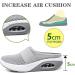 Women's Dark Grey Air Cushion Orthopedic Diabetic Walking Shoes with Arch Support - Size 8 - Buy Online on GoSupps.com