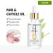 Organic Tea Tree Nail Cuticle Oil 15ml with Vitamin E & B| Jojoba Oil| Moisturize & Soothe Dry Nails | Nail Care Repair with Dropper Design - Buy Online on GoSupps.com
