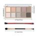 Topcent Sweet Mint 10-Color Eyeshadow Palette Set - High Pigmented, Matte Shades for Long-Lasting and Blendable Neutral Eye Makeup with Pro Brush (04 & 05) - Buy Online on GoSupps.com