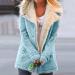 Buy Women's Oversized Plush Hoodie Jacket - Warm Fleece Winter Coat in XL Blue & Color Variants - International Shipping Available - Buy Online on GoSupps.com