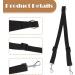 Double Dog Lead Double Ended Lead For Dogs Adjustable Double Lead For 2 Dogs 360 Rotation Dog Leash Coupler Double Dog Lead For Walking 2 Dogs No Tangle(Black) - Buy Online on GoSupps.com