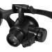 Magnifying Glasses Headband Magnifier 10X 15X 20X 25X Magnification Adjustable LED Light Magnifier Jewellery Watch Repair Magnifying Glass Tool - Buy Online on GoSupps.com