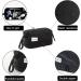 Buy Generic WQND Double Makeup Bag - Stylish Black Polyester for International Shipping - Buy Online on GoSupps.com