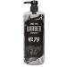 Barber Marmara Razing gel Men No.79 - Men's razor gel Transparent 1000ml - Shaving gel men - precise shave of the beard contours - does not foam - cools the skin - with pump donor - beard care