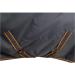 Marengos by Bucas - 1200D Winter Turnout Blanket | Breathable & Waterproof | Gray/Orange | Size 135cm (200g/m Filling) - Buy Online on GoSupps.com