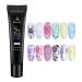 Buy BIEUTENE Nail Art Stamping Set - 8 Color Gel & 5 Stencils | Perfect for Nail Designs | International Shipping Available - Buy Online on GoSupps.com