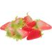 ABOOFAN 20 Pcs Simulated Strawberry Model Home Decor Fruit Artificial Strawberry Model Strawberry Ornament Simulation Strawberry Avocado Faux Strawberries Ornaments Fake Strawberries Pvc As Shownx2pcs 3.80X2.50X1.50CMx2pcs - Buy Online on GoSupps.com