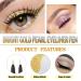 Glitter Liquid Eyeliner Pen Set - Silver & Gold Sparkle Makeup, Waterproof, Long Lasting - 2Pcs Metallic Satin Finish Eye Liner Duo - Buy Online on GoSupps.com