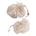 FOMIYES 2 Pcs Foaming Net Loofah Bath Shower Loofah Sponge for Men Bath Shower Sponge Shower Body Scrubber Shower Body Wash Scrubber Mesh Bath Shower Loofah Sponge Mesh Bath Ball Sponge