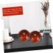 TOVINANNA 6 Stk Chinese Zen Meditation Balls | Wooden Acupuncture Massage & Ornaments for Relaxation Perfect Desktop Craft Decor - Buy Online on GoSupps.com