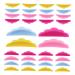 Lashes Curler 40 Pairs Eyelash Silicone Gasket Makeup Tools Lift Pads for Eyelash Silicone Pads for Lash Lift Silicone Eyelash Perming Rod Lash Lift Curler Pad De Triple Supplies