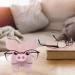 Creative Animal-Shaped Wooden Sunglasses Holder - Stalf Small Pig Glasses Stand for Home & Office Decoration - Buy Online on GoSupps.com
