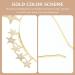 Hair Accessories Crown Headbands Star Headpiece for Women Goddess Headpiece for Women Gold Accessories for Women Goddess Headband Birthday Accessories for Women Alloy Fashion - Buy Online on GoSupps.com