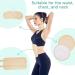 5 in 1 Castor Oil Pack for Liver Caster Oil Pack Wrap for Waist and Thyroid Neck Castor Oil Organic Breast Pads Kit Reusable Caster Oil Wrap Adjustable Elastic Cotton Flannel & Soft Ties (Nude) - Buy Online on GoSupps.com