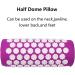 Buy Acupressure Massage Cushion | Back Pain Relief Yoga Spike Mat | Purple Pillow - International Shipping Available - Buy Online on GoSupps.com