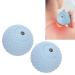 Luckdano 2-Part Massage Lacrosse Ball - Deep Tissue Massager for Feet & Hands | Compact & Portable Design for Yoga & Improved Blood Circulation - Buy Online on GoSupps.com