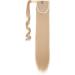23" Long Straight Wrap Around Ponytail Clip in Hair Extensions One Piece Hairpiece Magic Tape in Pony Tail Extension for Women Dark Blonde mix Bleach Blonde - Buy Online on GoSupps.com