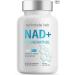 NAD Supplement 1000mg, True NAD+ & Resveratrol, NMN Alternative for Cellular Energy & Healthy Aging - 120 Caps