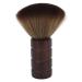 Dust Removal Brush for Neck and Face Professional Neck Hair Cleaning Brush Ergonomic Beech Handle Nylon Hair for Hairdresser for Home Salon