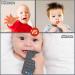 Cellphone Shape Silicone Teething Toys for Babies 3-12 Months - BPA Free, Soft-Textured (2 Pack/Gray+Purple) - Buy Online on GoSupps.com