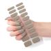 Buy TrueShei Gray-Green UV Gel Nail Foils - 20PC Self-Adhesive Nail Film Stickers | Perfect Gellack Wraps for Stunning Nails - Buy Online on GoSupps.com