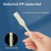 2-in-1 Manual Nose Hair Trimmer & Ear Picker - Portable 360 Rotating Nasal Hair Cutter (Blue) | International Shipping Available - Buy Online on GoSupps.com