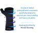 OrthoSleeve WS6 Compression Wrist Sleeve - Small Black (Single Sleeve) for Carpal Tunnel, Pain Relief, Arthritis - Buy Online on GoSupps.com