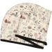 Buy Cute Animals Autumn Forest Microfiber Hair Towel Super Absorbent Coral Velvet Wrap for Long Curly & Thick Hair - Buy Online on GoSupps.com