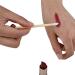 100pcs Disposable Lip Brushes | Eco-Friendly Makeup Applicators with Bamboo Handle - Lint Free Lipstick & Lip Gloss Wands - Buy Online on GoSupps.com