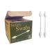 Safety Cotton Swabs with Large Tip 216PCS Baby Cotton Buds With Natural Paper Stick For Newborn Kids