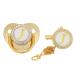 Romida Schnuller Baby Schnuller nipple baby pacifier bends tooth misalignment in front of newborn dummy pacifier especially thin & flexible dummy silicone pacifier j unit size