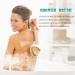 Natural Boar Bristle Bath Body Brush with Bamboo Handle for Exfoliation and Circulation Boost - by QL-ben - Buy Online on GoSupps.com