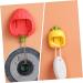 HOMSFOU 8pcs Cartoon Toothbrush Holder Set - Self-Adhesive Bathroom Organizer for Kids - Durable Toothpaste & Toothbrush Storage Decor - Buy Online on GoSupps.com