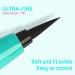 Waterproof Liquid Eyeliner | Black Super Slim Long Lasting Pencil | Cruelty-Free & Quick Drying by AMZGlRL - 0.02 Fl Oz - Buy Online on GoSupps.com