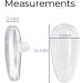 GMS Optical 14mm Air Bag Screw-in Silicone Nose Pads for Glasses, Sunglasses & Eye-wear (5 Pair) - Buy Online on GoSupps.com