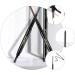 FOMIYES 2pcs 2 1 Eyebrow Makeup Tools Black Eyebrow Pencil Eyebrow Pencil Longlasting Dual-use Pencil Door - Buy Online on GoSupps.com