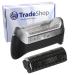 Trade shop 2x shear compatible with Braun Cruzer Z40 Cruzer1 Cruzer2 Cruzer3 Cruzer4 Face Cruzer5 Face Cruzer6 Face Z50 Z60 Foil + Messerblock