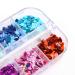 24 Colors Heart Nail Glitter Sequins Set - Holographic 3D Laser Confetti for Acrylic Nail Art - Buy Online on GoSupps.com