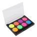 Face Body Paint Set 8 Colors Face Body Paint Palette Washable Water Soluble Makeup Pigment for Holiday Festival